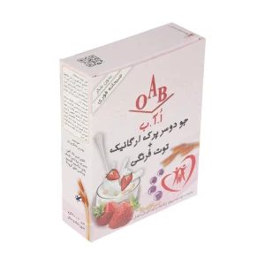 خرید جودوسر فوری با توت فرنگی خشک از هایپرارگانیک هلثی کالا