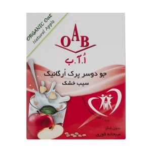 خرید جودوسر پرک فوری با سیب خشک oab از هایپر ارگانیک هلثی کالا