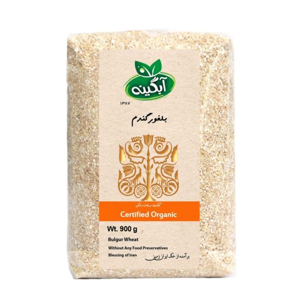 خرید بلغور گندم ارگانیک آّبگینه از هایپر ارگانیک هلثی کالا