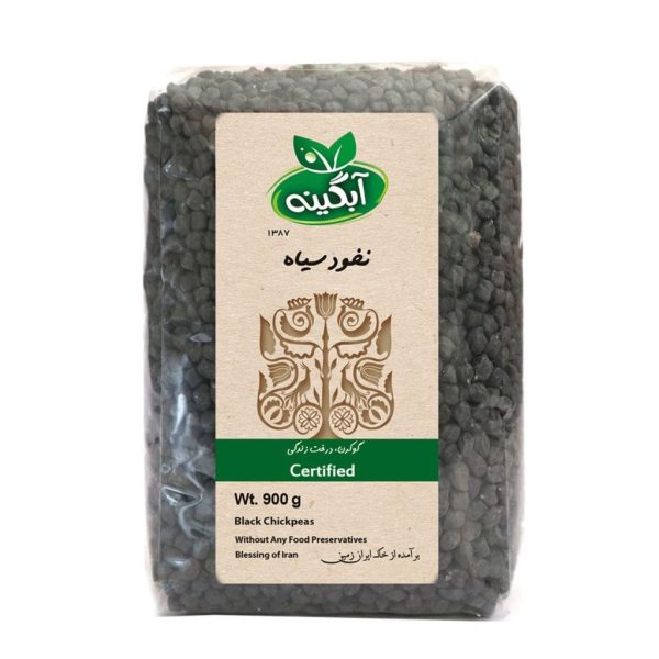 خرید نخود سیاه ارگانیک آبگینه از هایپر ارگانیک هلثی کالا